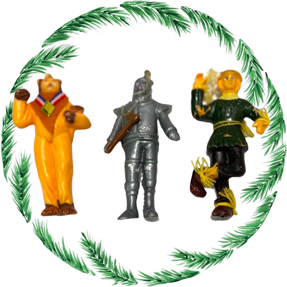 Original first “Wizard of Oz” ornaments made
